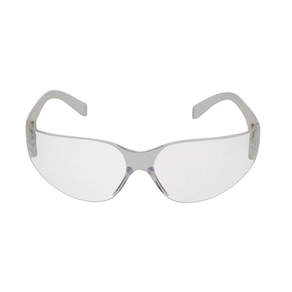 Zenon Z12™ Rimless Safety Glasses with Clear Temple, Clear Lens and Anti-Scratch / Anti-Fog Coating
