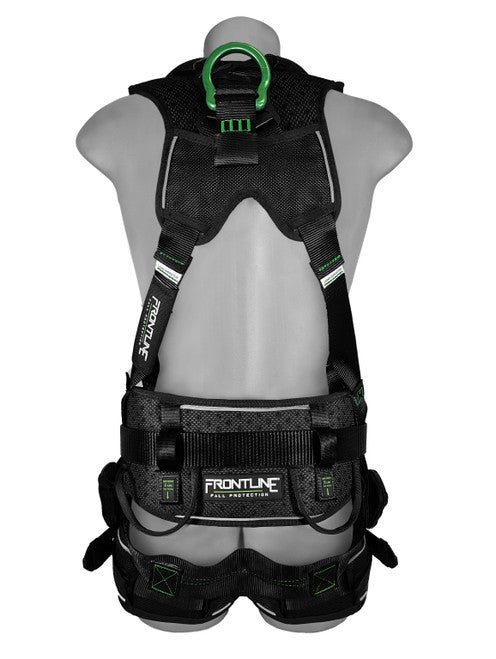 Frontline Fall 250CTB-S Elite Construction Harness Aluminum Hardware and Suspension Trauma Straps 250CTB product image