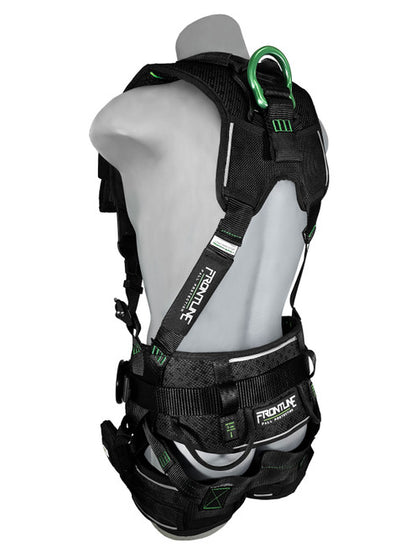 Frontline Fall 250CTB-S Elite Construction Harness Aluminum Hardware and Suspension Trauma Straps 250CTB product image