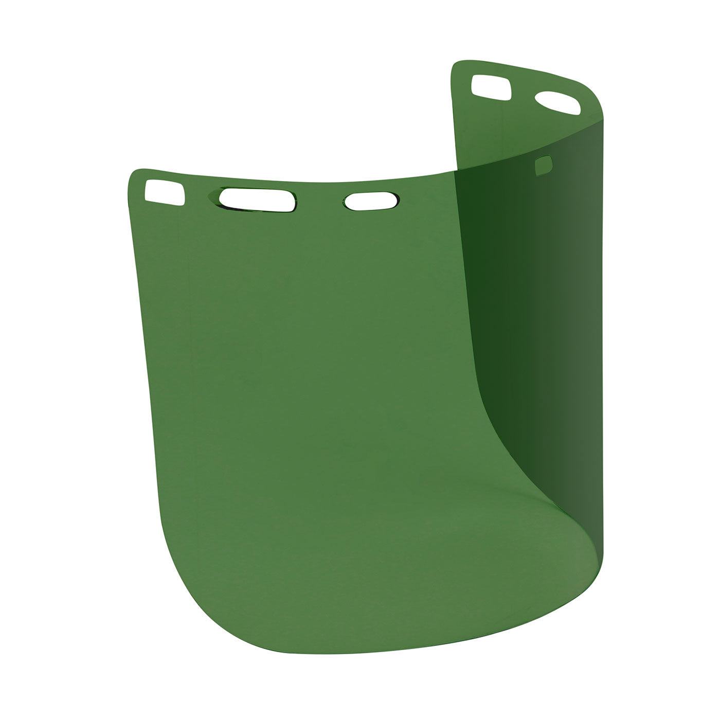 Bouton Optical 251-01-7311 – Polycarbonate Safety Visor 0.078" - Medium Green Tint