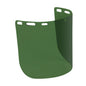Bouton Optical 251-01-7312 – Polycarbonate Safety Visor 0.078" - Dark Green Tint
