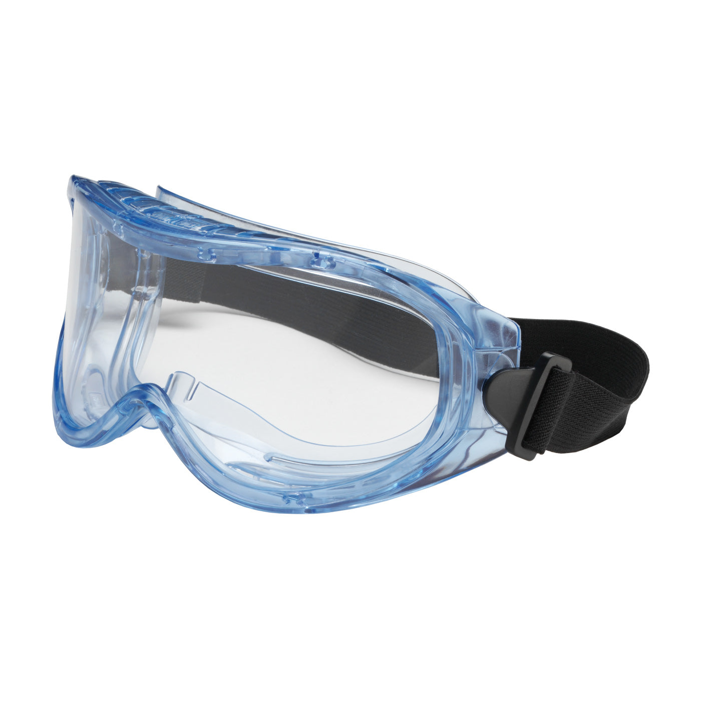 Bouton Optical 251-5300-400 – Indirect Vent Goggle with Light Blue Body, Clear Lens and Anti-Scratch / Anti-Fog Coating