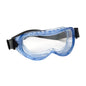 Bouton Optical 251-5300-400-RHB – Indirect Vent Goggle with Light Blue Body, Clear Lens and Anti-Scratch / Anti-Fog Coating - Neoprene Strap