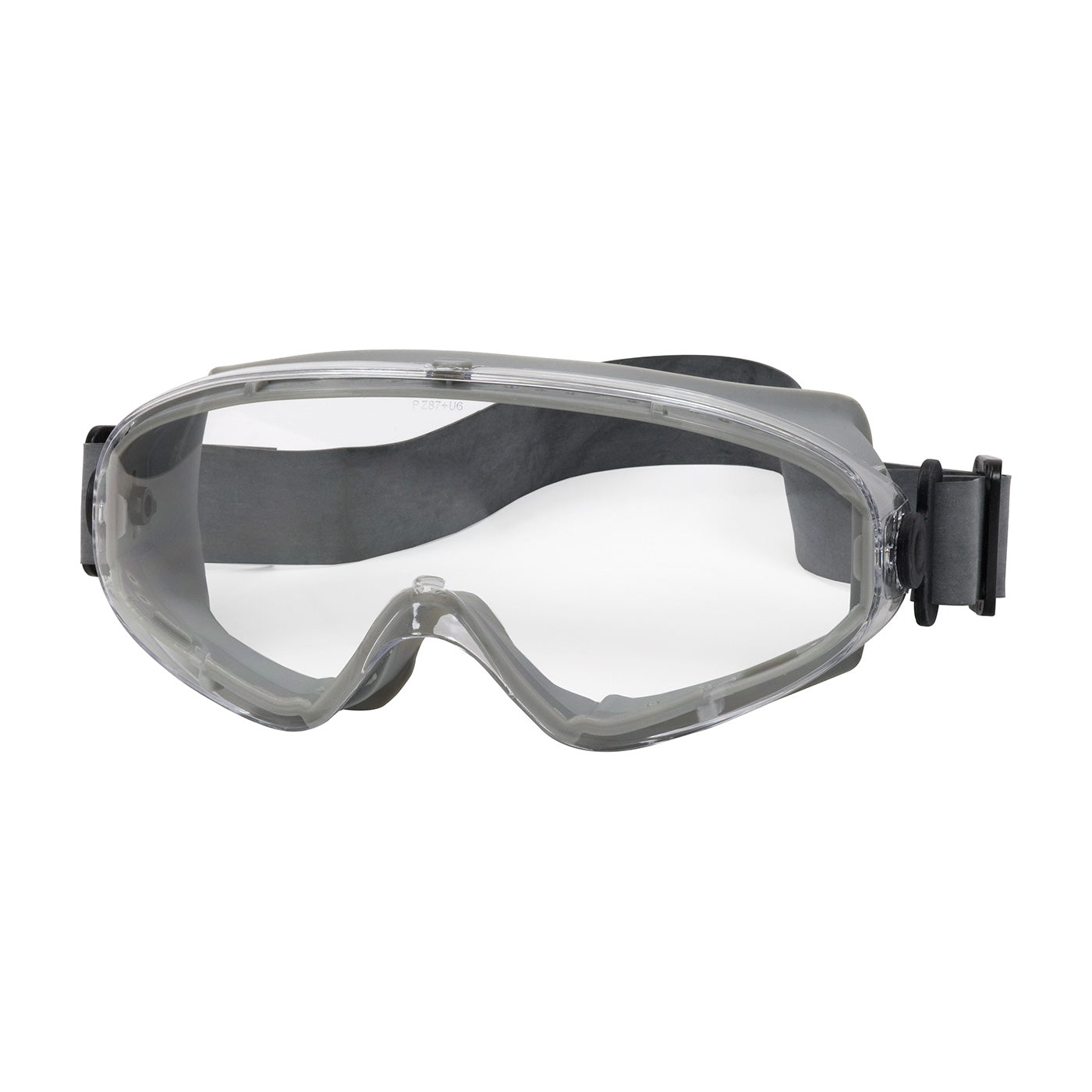 Bouton Optical 251-80-0020-RHB – Indirect Vent Goggle with Light Gray Body, Clear Lens and Anti-Scratch / Anti-Fog Coating - Neoprene Strap