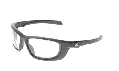 MCR Safety UD1 - Swagger® UD1 Series Safety Glasses - Provides Ultra Defense Ballistic Impact Protection - Co-Injected TPR over Polycarbonate Temples - Slip Resistant TPR on Temples and Nose Pads — Sold by Pair — manufacturer image 5