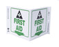 ZING Safety Sign, First Aid V - official Zing product image 1