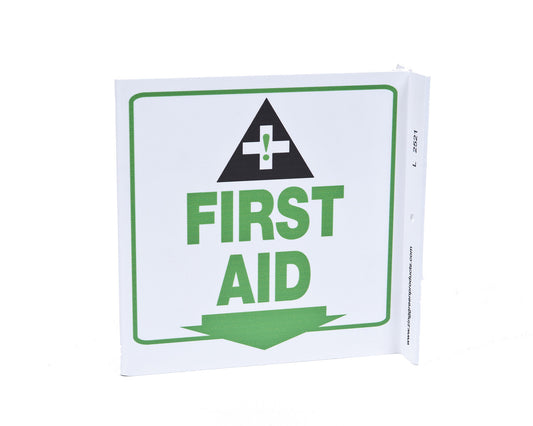 ZING Safety Sign, First Aid L - official Zing product image 1