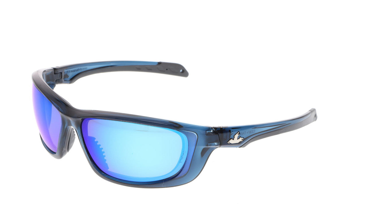 MCR Safety UD1 - Swagger® UD1 Series Safety Glasses - Provides Ultra Defense Ballistic Impact Protection - Co-Injected TPR over Polycarbonate Temples - Slip Resistant TPR on Temples and Nose Pads — Sold by Pair — manufacturer image 14