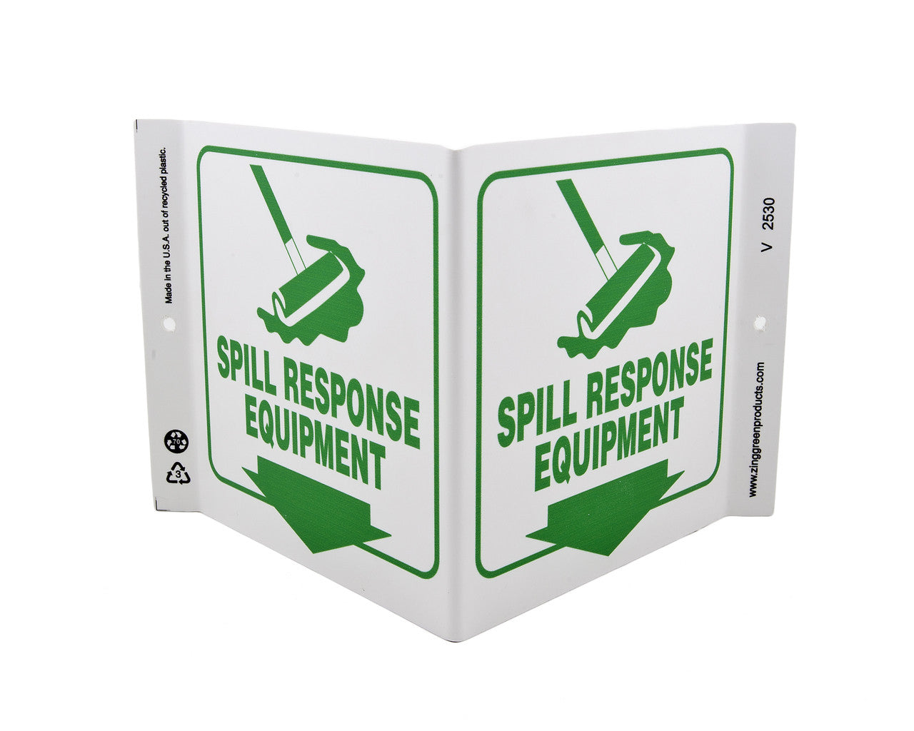 ZING Safety Sign, Spill Response Equipment V - official Zing product image 1