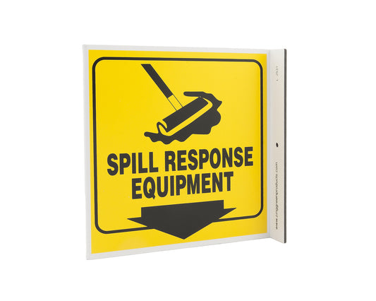 ZING Safety Sign, Spill Response Equipment L - official Zing product image 1