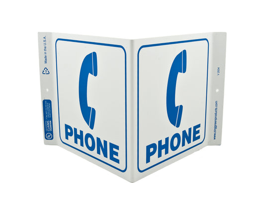ZING Safety Sign, Phone V - official Zing product image 1