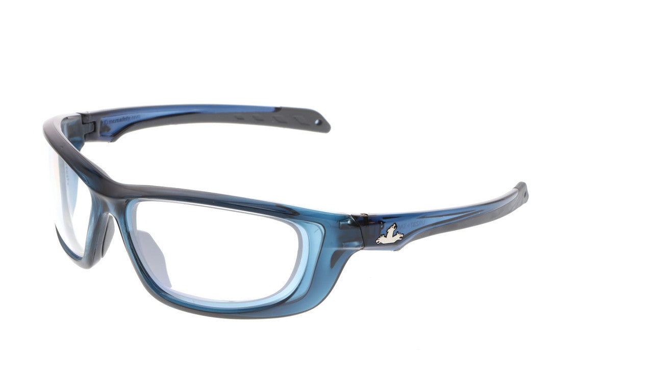 MCR Safety UD1 - Swagger® UD1 Series Safety Glasses - Provides Ultra Defense Ballistic Impact Protection - Co-Injected TPR over Polycarbonate Temples - Slip Resistant TPR on Temples and Nose Pads — Sold by Pair — manufacturer image 20