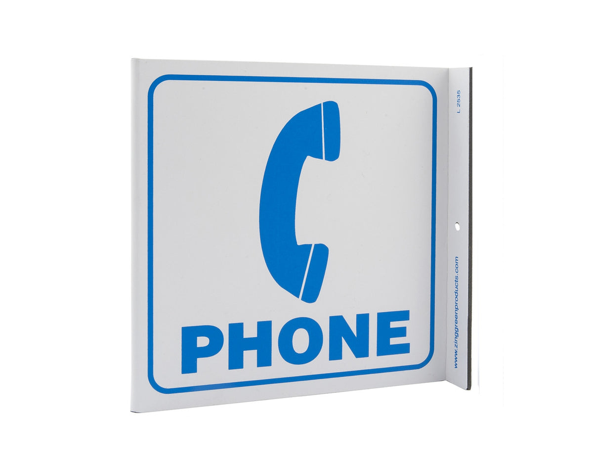 ZING Safety Sign, Phone L - official Zing product image 1