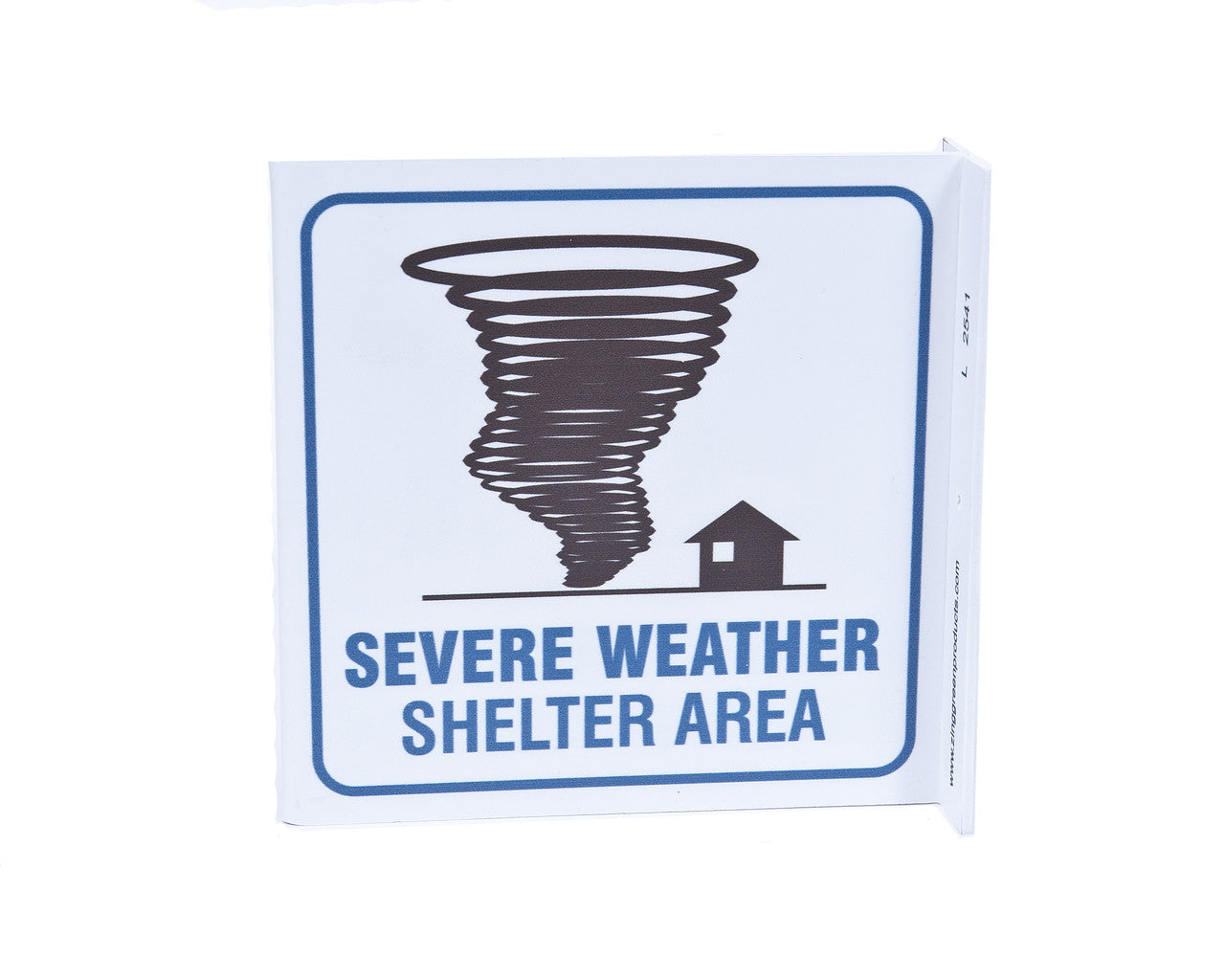 ZING Safety Sign, Severe Weather Shelter L - official Zing product image 1