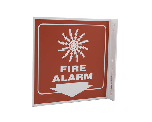 ZING Safety Sign, Fire Alarm L - official Zing product image 1