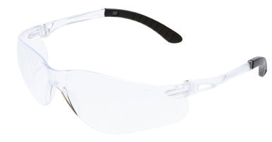 MCR Safety 908 - Sentinel Safety Glasses - Non-Slip Temple Material - Frameless Design Provides Unobstructed View - ** Sold In Canada Only**