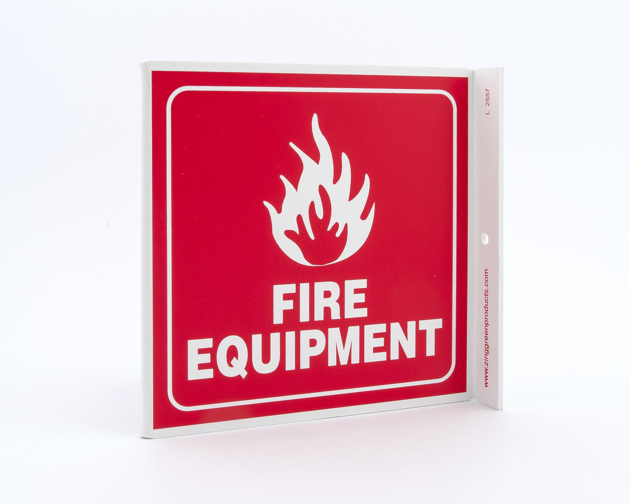 ZING Safety Sign, Fire Equipment L - official Zing product image 1