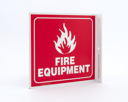 ZING Safety Sign, Fire Equipment L - official Zing product image 1