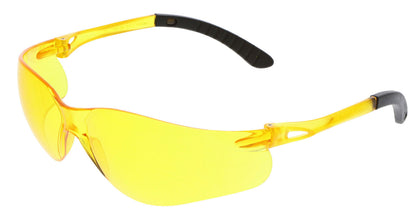 MCR Safety 908 - Sentinel Safety Glasses - Non-Slip Temple Material - Frameless Design Provides Unobstructed View - ** Sold In Canada Only** — manufacturer image 6