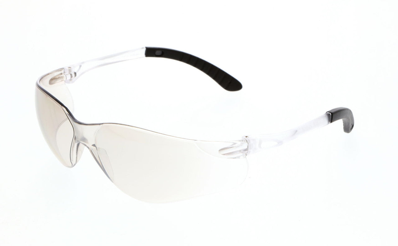 MCR Safety 908 - Sentinel Safety Glasses - Non-Slip Temple Material - Frameless Design Provides Unobstructed View - ** Sold In Canada Only** — manufacturer image 9