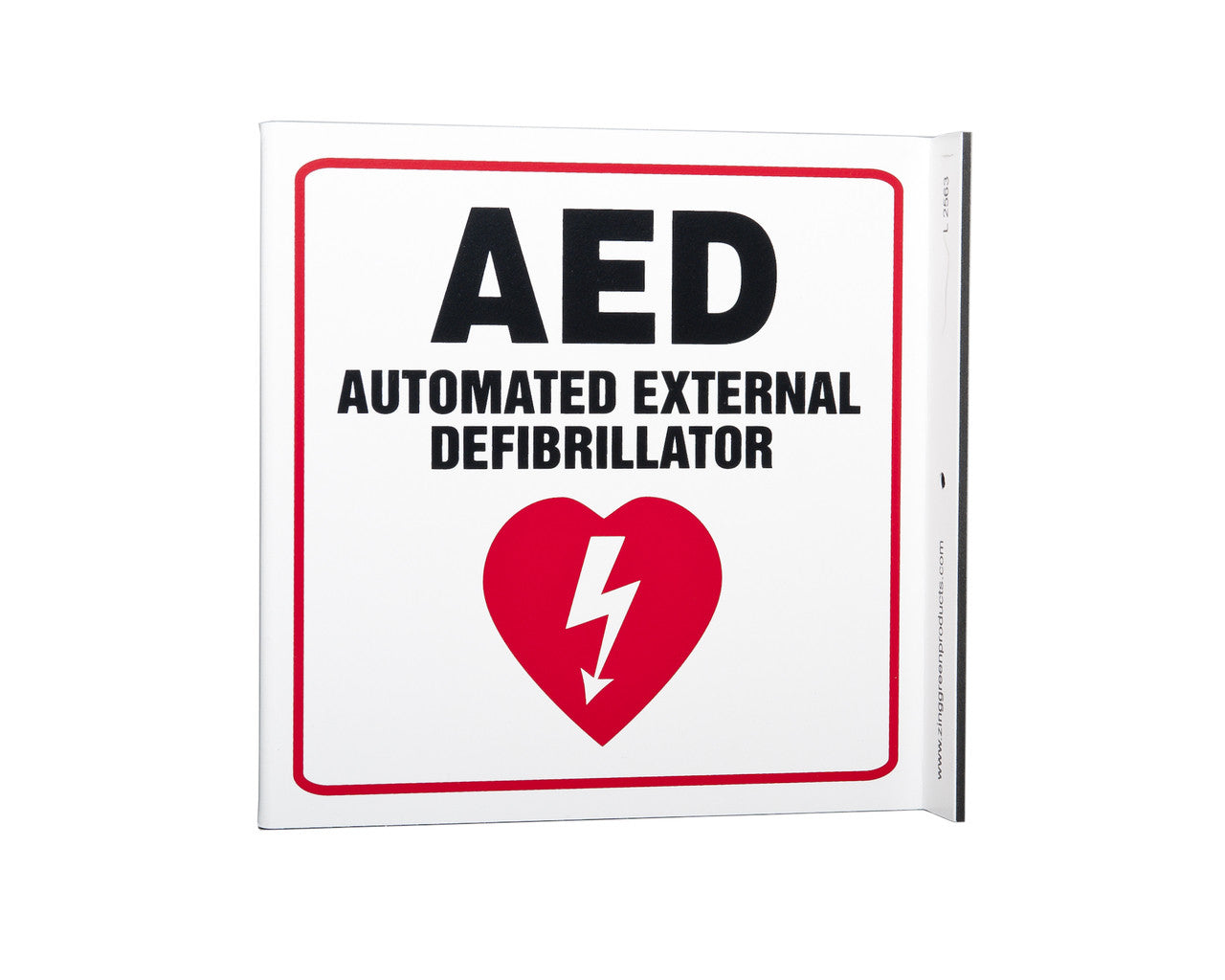 ZING Safety Sign, Aed L - official Zing product image 1