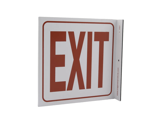 ZING Safety Sign, Exit L - official Zing product image 1