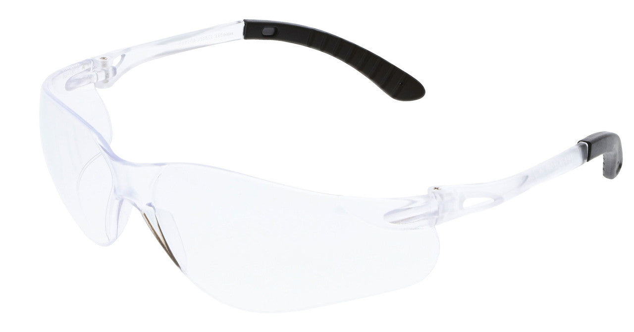 MCR Safety 908 - Sentinel Safety Glasses - Non-Slip Temple Material - Frameless Design Provides Unobstructed View - ** Sold In Canada Only** — manufacturer image 12