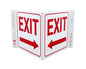 ZING Safety Sign, Exit Left Arrow V - official Zing product image 1