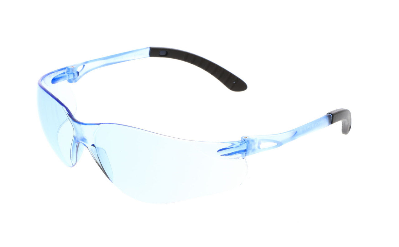 MCR Safety 908 - Sentinel Safety Glasses - Non-Slip Temple Material - Frameless Design Provides Unobstructed View - ** Sold In Canada Only** — manufacturer image 15