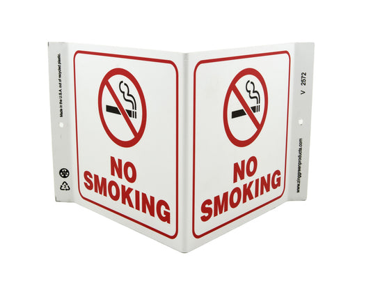 ZING Safety Sign, No Smoking V - official Zing product image 1