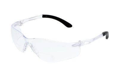 MCR Safety 908 - Sentinel Safety Glasses - Non-Slip Temple Material - Frameless Design Provides Unobstructed View - ** Sold In Canada Only** — manufacturer image 17