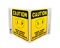 ZING Safety Sign, Check Mirror For Traffic V - official Zing product image 1