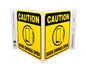 ZING Safety Sign, Caution Door Swings Open V - official Zing product image 1
