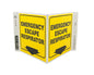 ZING Safety Sign, Emergency Escape Respirator V - official Zing product image 1