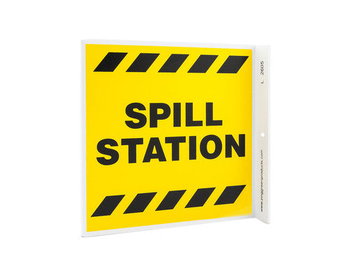 ZING Safety Sign, Spill Station L - official Zing product image 1