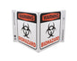 ZING Safety Sign, Warning Biohazard V - official Zing product image 1