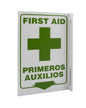 ZING Safety Sign, First Aid Bilingual L - official Zing product image 1