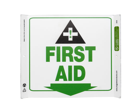 ZING Safety Sign, First Aid Corner - official Zing product image 1