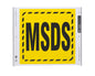 ZING Safety Sign, Msds Corner - official Zing product image 1
