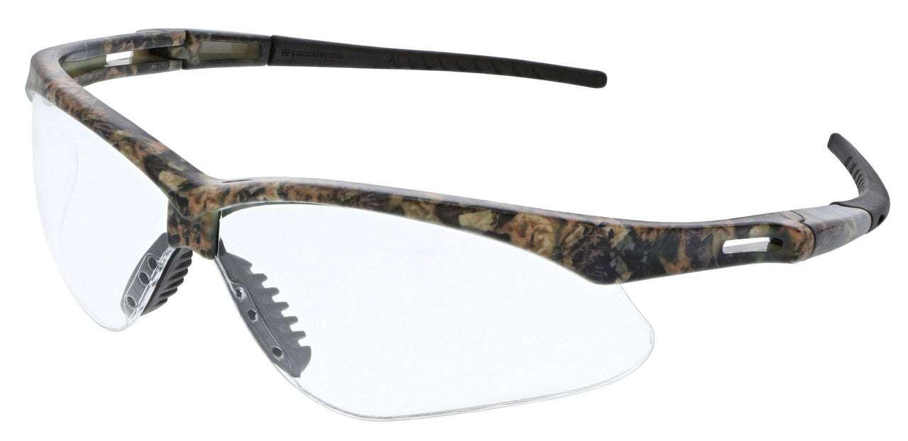 MCR Safety MP1 - Memphis MP1 Series Safety Glasses - Wrap Around Lens Design - Soft, Flexible TPR Nose Pad and Temples Sleeves — manufacturer image 4