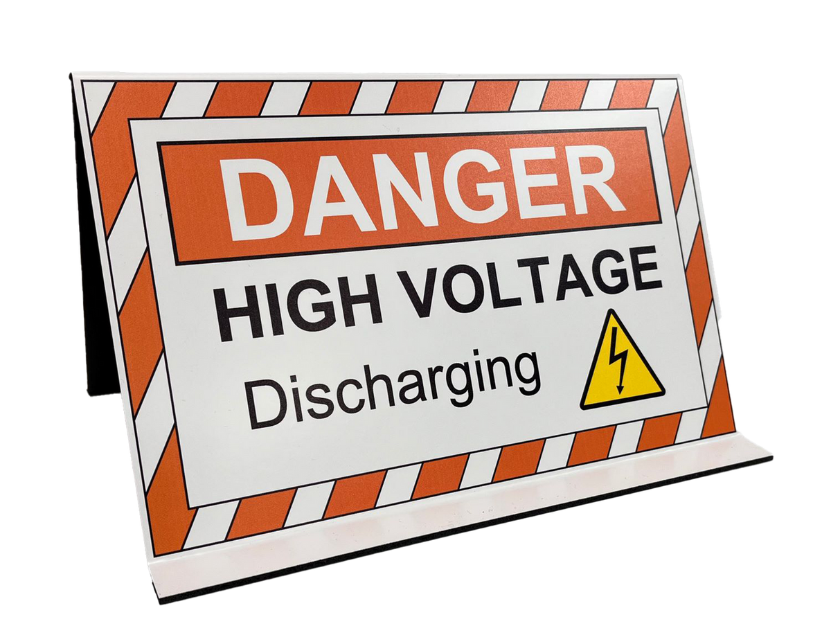 ZING Warning Biohazard Authorized Personnel Only Sign, 10X7 Plastic - 1924