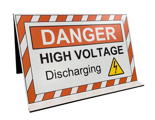 ZING Warning Biohazard Authorized Personnel Only Sign, 10X7 Plastic - 1924