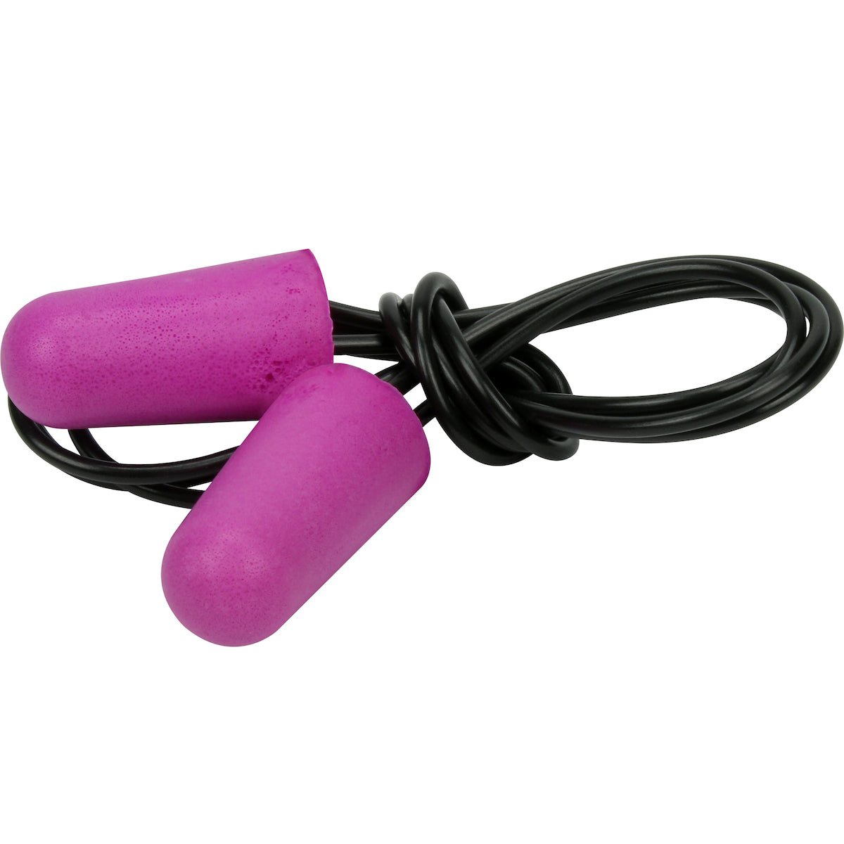 Nano Bullet™: Compact Disposable Soft Polyurethane Foam Corded Ear Plugs - NRR 28 / SNR 37
