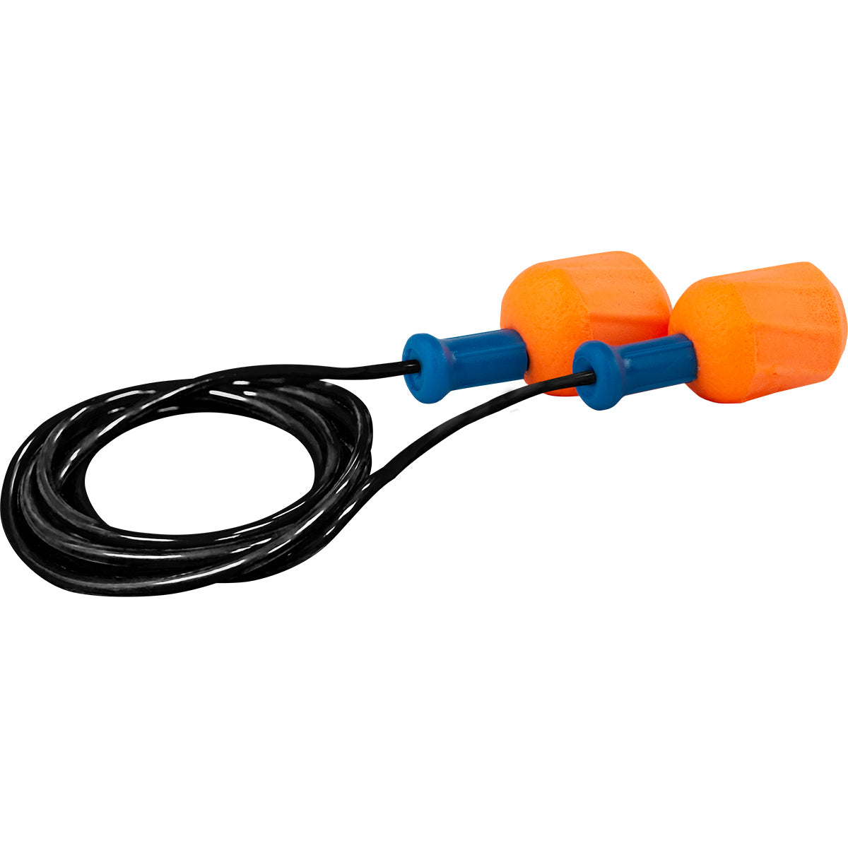 EZ-Twist™: Disposable Soft Polyurethane Foam Corded Ear Plugs - NRR 30 / SNR 38