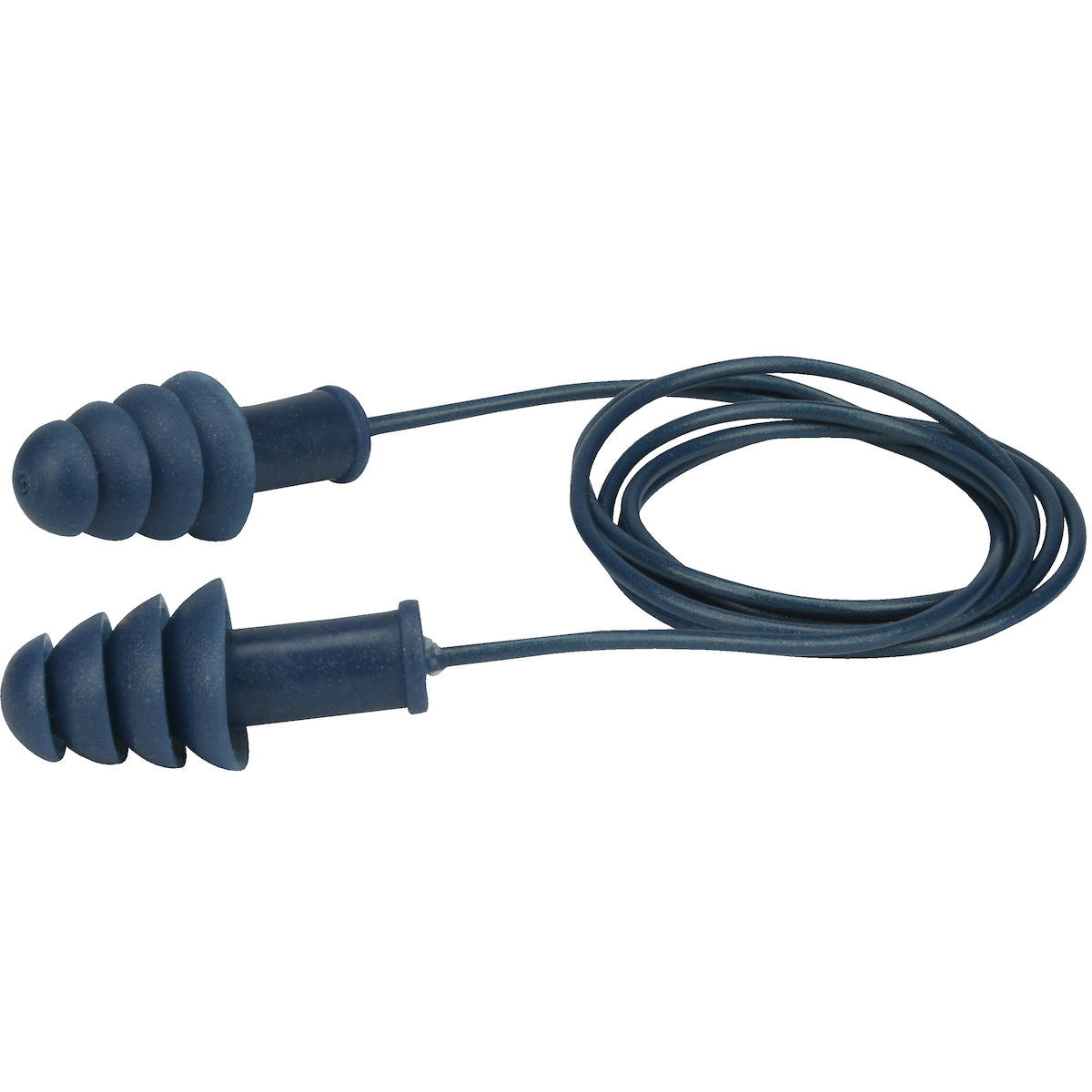 PIP® Metal Detectable Reusable TPR Corded Ear Plugs - NRR 27