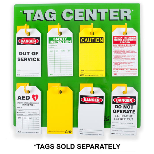 ZING Safety Tag Center, 8 Hook - official Zing product image 1