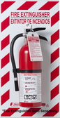 ZING Fire Extinguisher Back Plate, 29" X 13", Glow - official Zing product image 1
