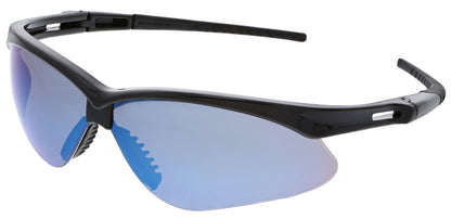 MCR Safety MP1 - Memphis MP1 Series Safety Glasses - Wrap Around Lens Design - Soft, Flexible TPR Nose Pad and Temples Sleeves — manufacturer image 2