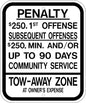 ZING New Jersey, Handicapped Parking Sign, 12X10 - official Zing product image 1