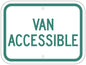 ZING North Carolina, Handicapped Penalty Sign, 9X12 - official Zing product image 1